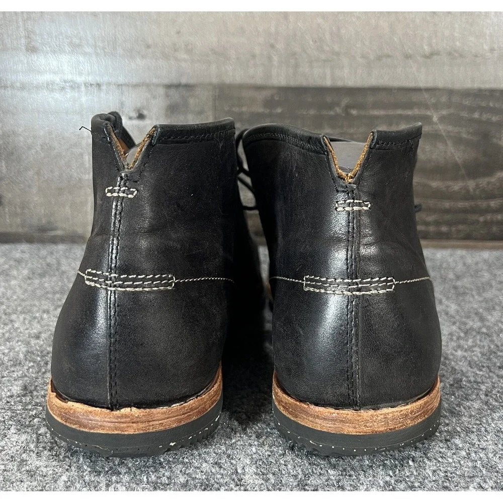 Timberland Boot Company Wodehouse Lost History Black Leather Chukka Boots US 9